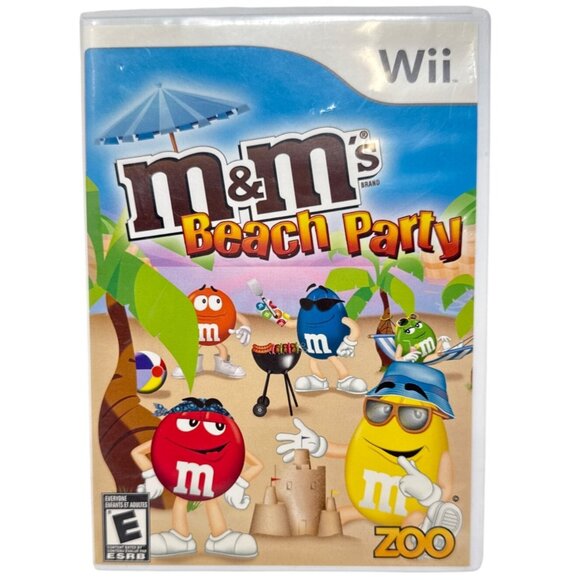M&Ms Beach Party Video Game For Nintendo Wii - Picture 1 of 3